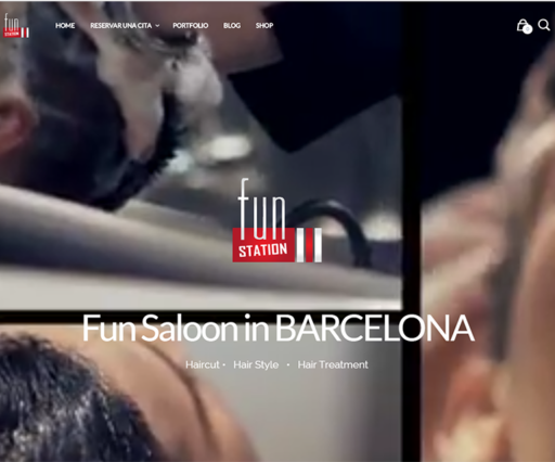 Online Haircut Appointment Booking Website Design 1