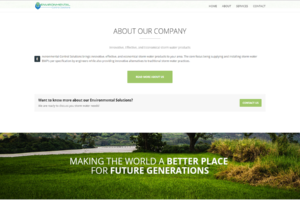 Enviromental Control Solutions Website Design2