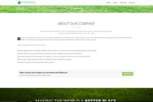 Enviromental Control Solutions Website Design6