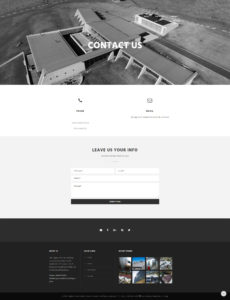 Copper And Zing Roofing Website Design 5