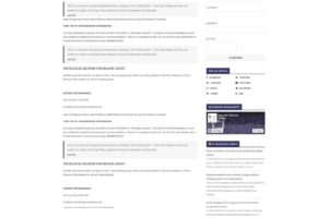 Insurance Adviser Website Design 3