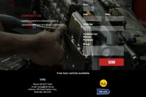 Perthgearbox Car Servicing Website Design 8