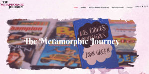 Metaphormic Book Author Website Design 4