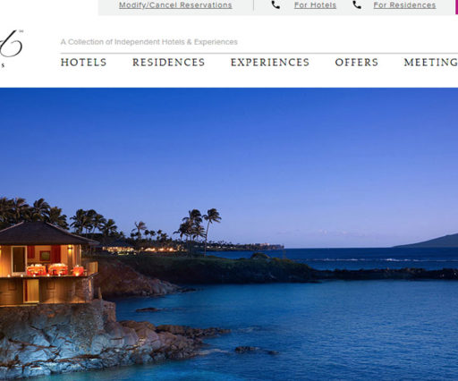 Preferred Luxury Hotel Website Design 6