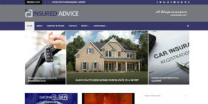 Insurance Adviser Website Design 1