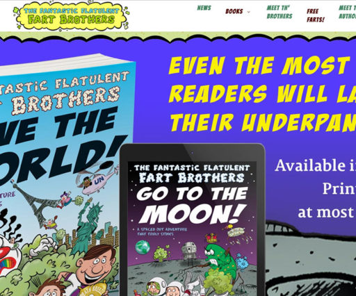 Comics Website Design Portfolio 2