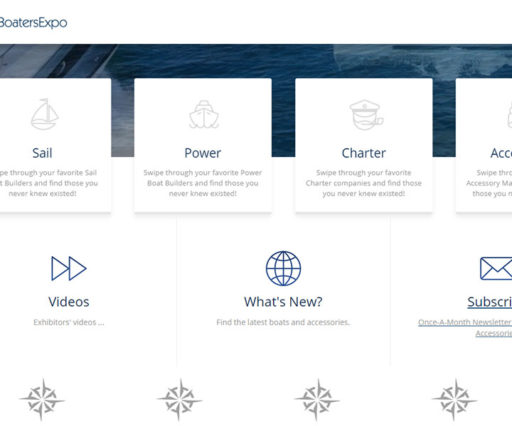 Boating Website Design 2