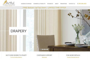 Commercial Window Covering Website Design1