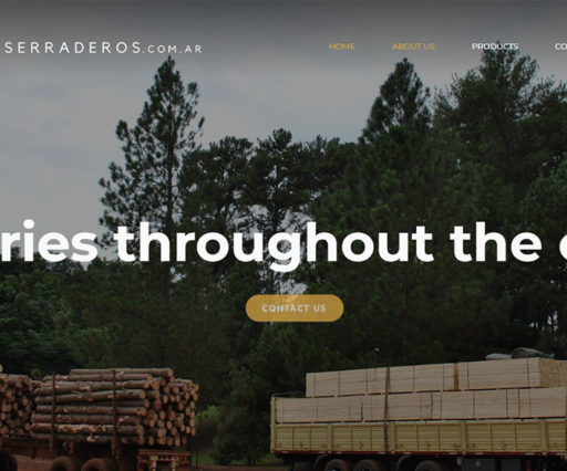 Aserraderos – Online Fabrication and Pallets Selling Ecommerce Website