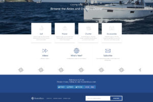 Boating Website Design 4