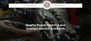 Perthgearbox Car Servicing Website Design 5