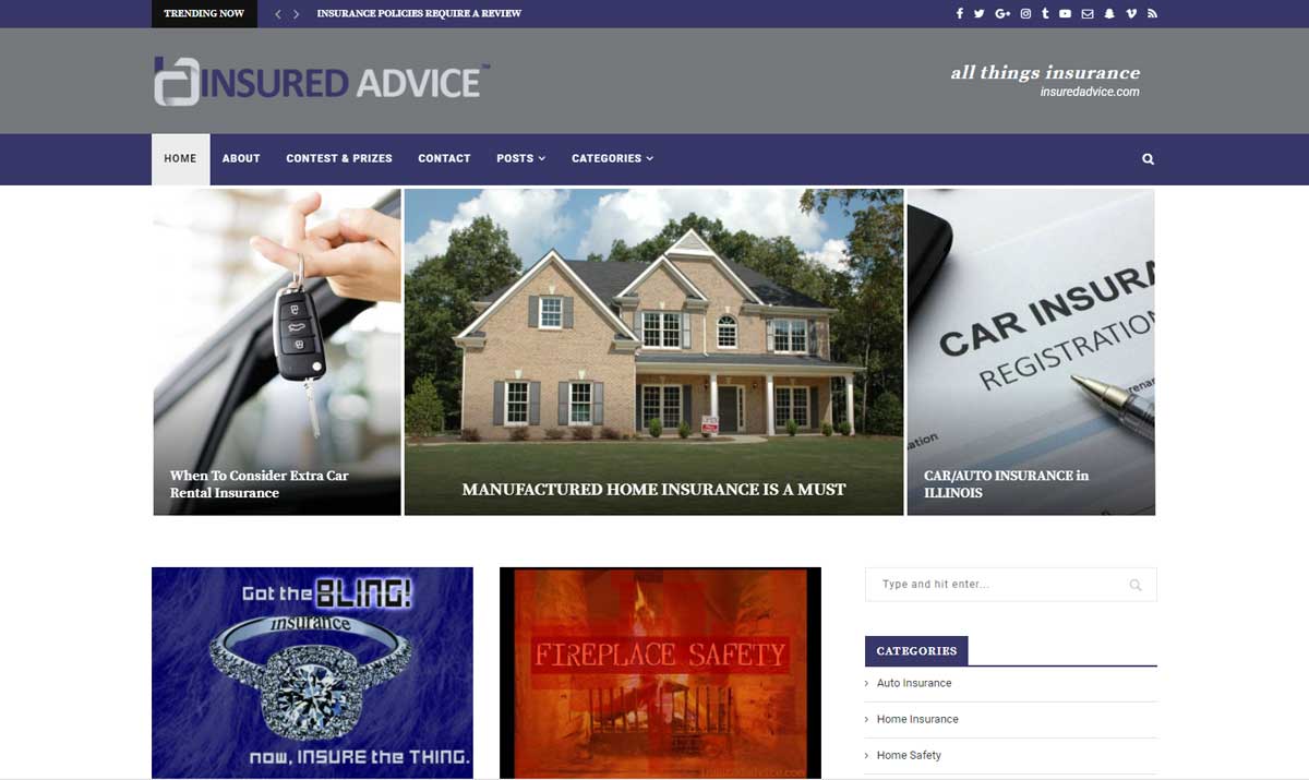 Insurance Adviser Website Design 5
