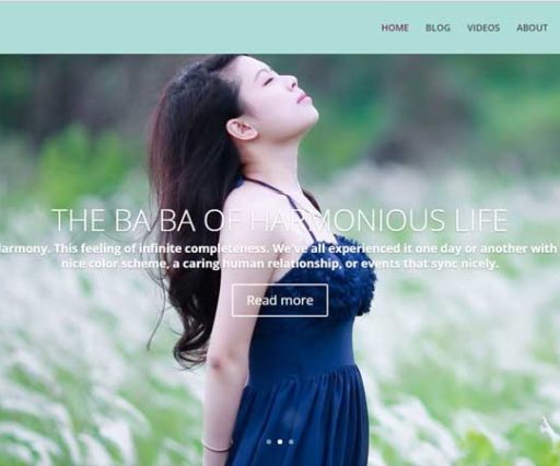Posway Fashion Blog Website Design1