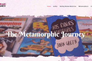 Metaphormic Book Author Website Design 3