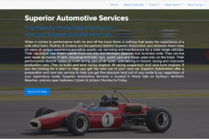 Racing Sports Company Website Design 8