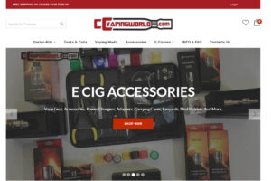 CC Vaping Online E-commerce Website Design And Development