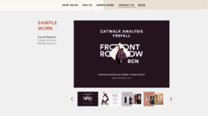 Freelancer Fashion Boutique Website Design 3