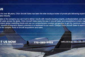 Orion Aircraft Sales Webiste Design 2