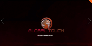 Global Touch Landing page design 1