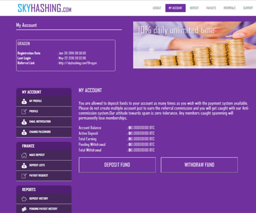 Sky Hashing Website Design2