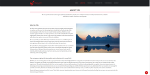 Red Carpet – Travel Website Design Portfolio2