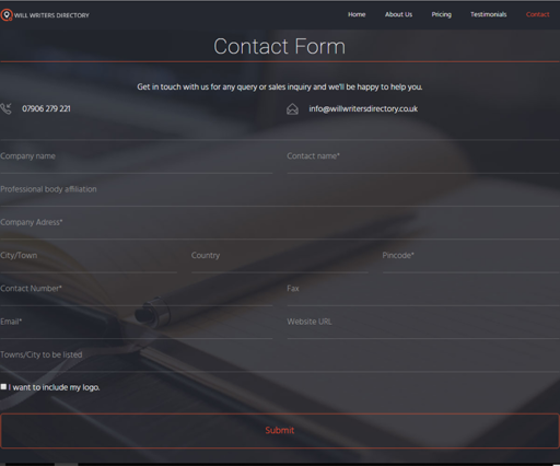 Will Writers Directory