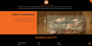 Global Touch Landing page design 3