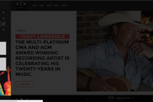 Texas Country Music Festival Website Design6