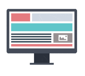 website design revamp with responsive layout