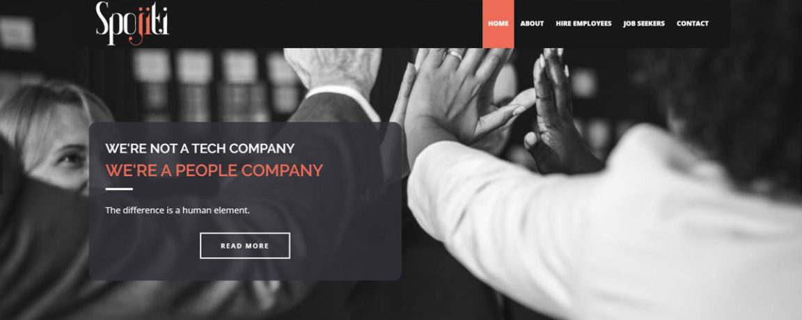 Spojiti – IT Recruitment Website Design And Development