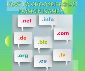 Choose Perfect domain name guide and tips