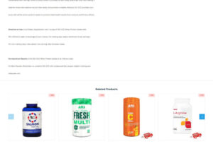 Fitness-ecommerce-website-design-product-page